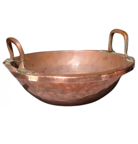 19th Century French Copper Bowls From Normandy