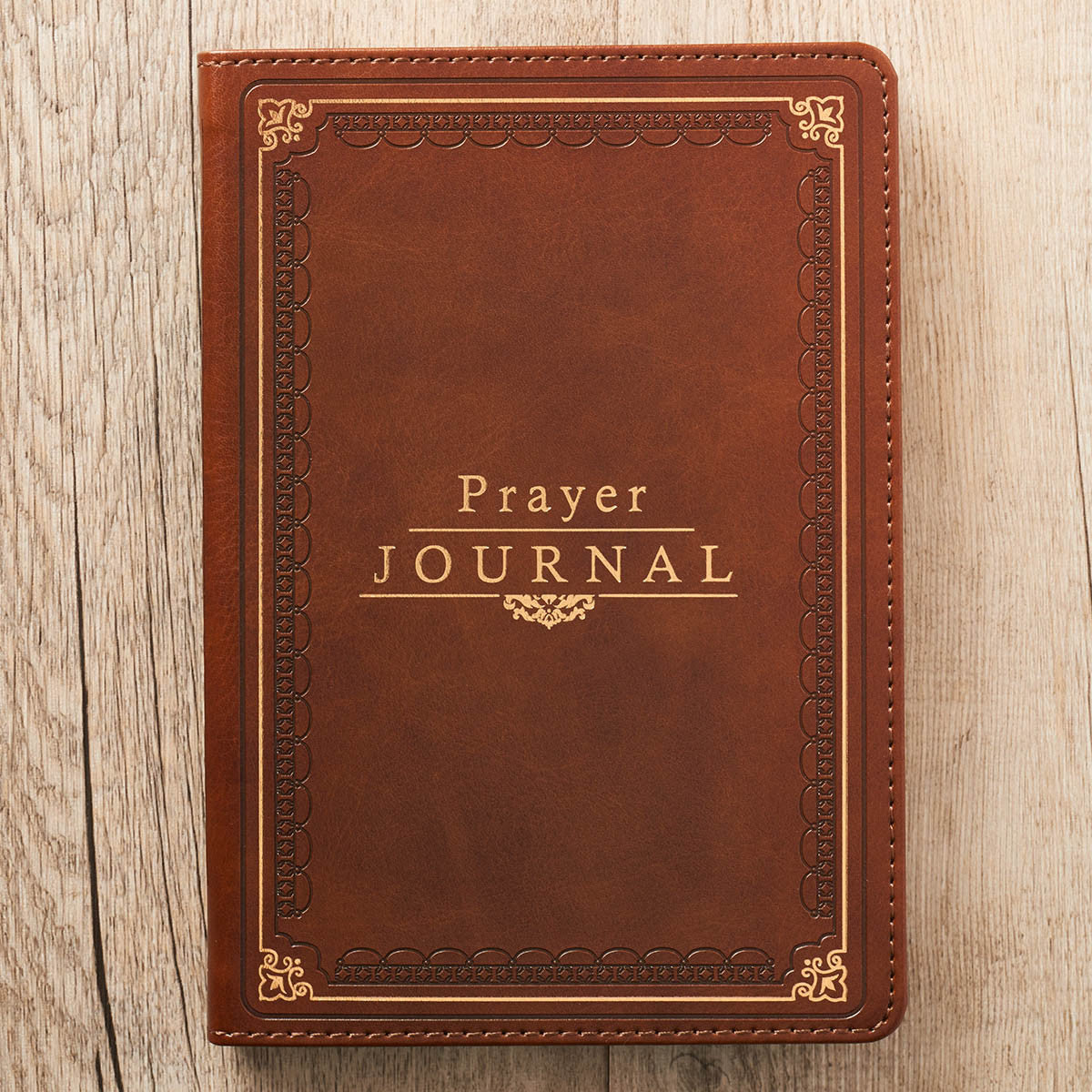 The Lord's Prayer LuxLeather Prayer Journal - Matthew 6: 9-13v