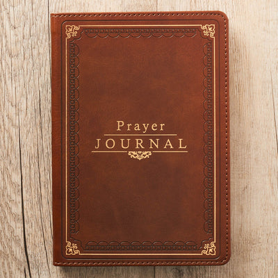 The Lord's Prayer LuxLeather Prayer Journal - Matthew 6: 9-13v