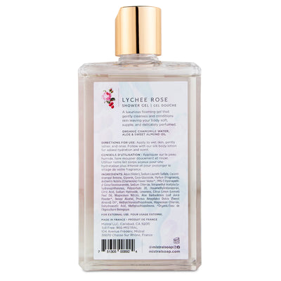 Luxury Lychee Rose Shower Gel 260ml