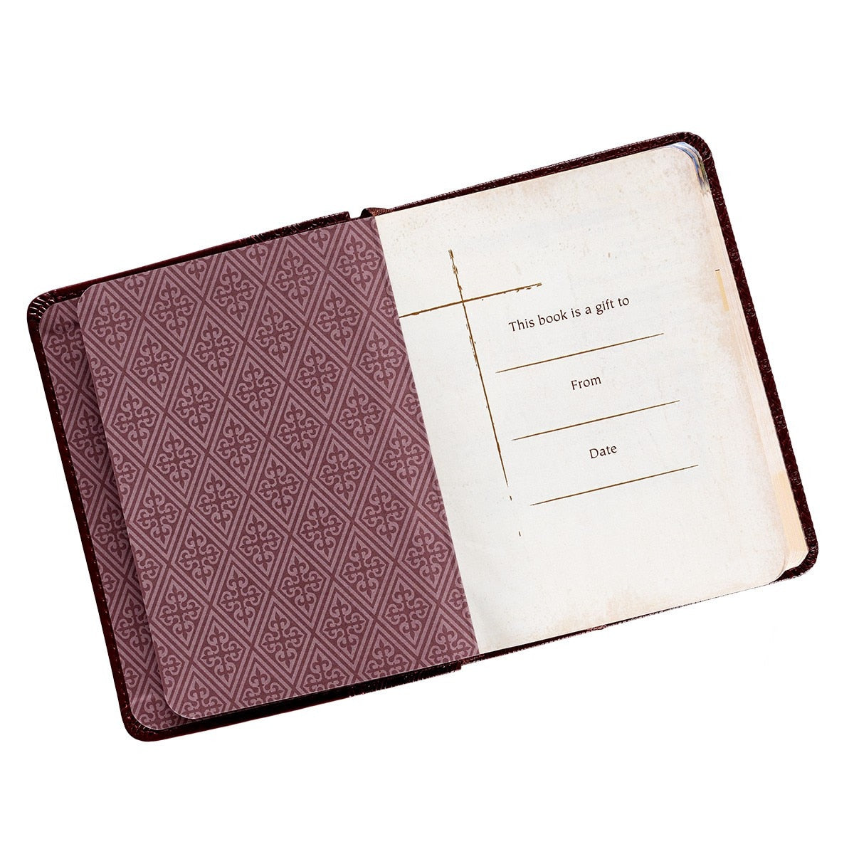 The Power of Prayer Brown Faux Leather One-Minute Devotions