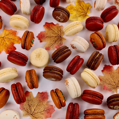 French Macarons for Fall -Gift Box of 5