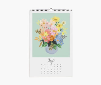 20241 Flower Studies Wall Calendar