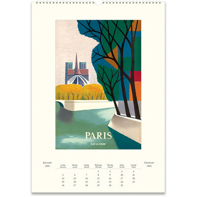 Paris Wall Calendar