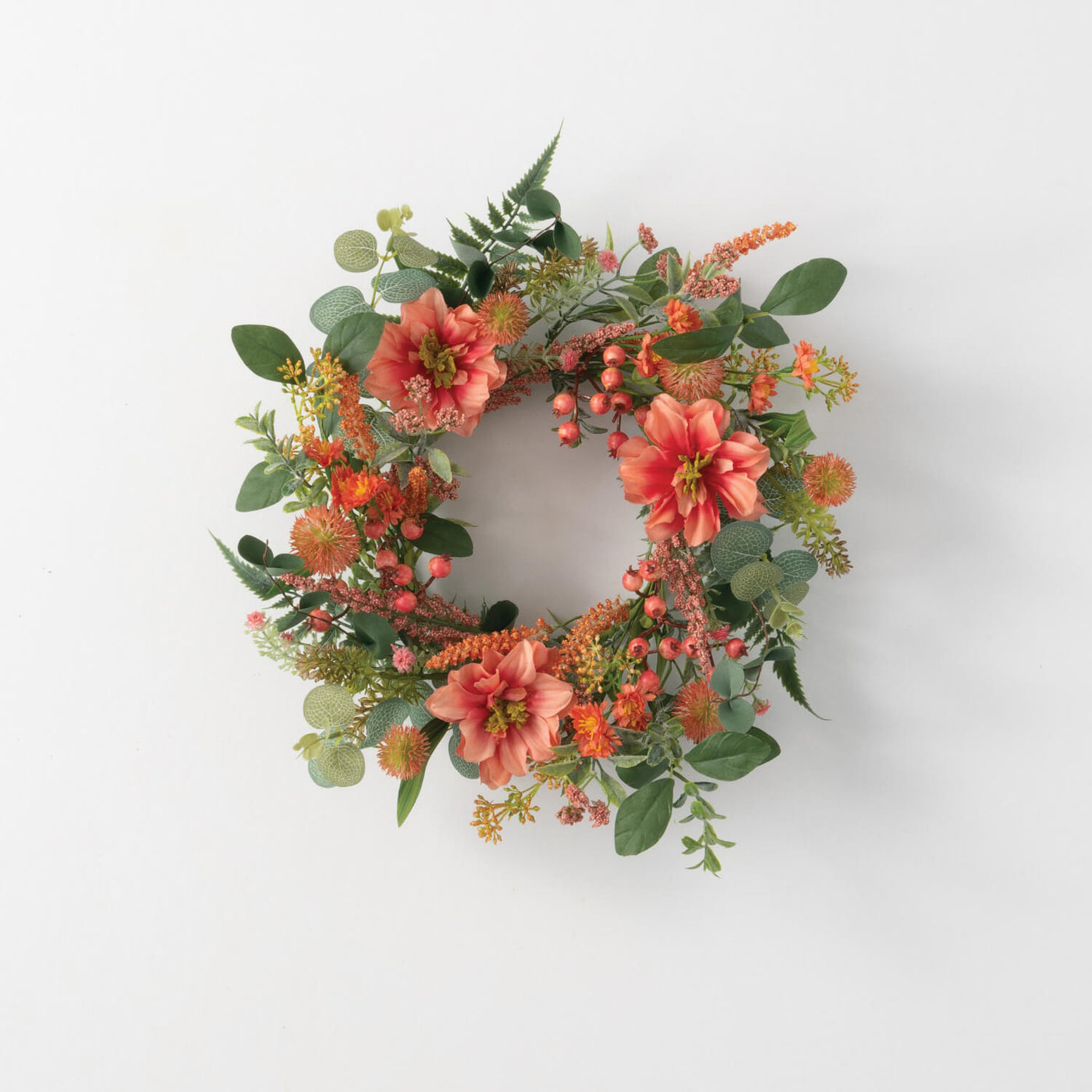 Dahlia Berry Wreath