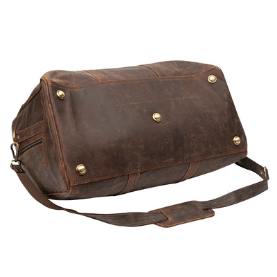 Premium Leather Duffel Bag