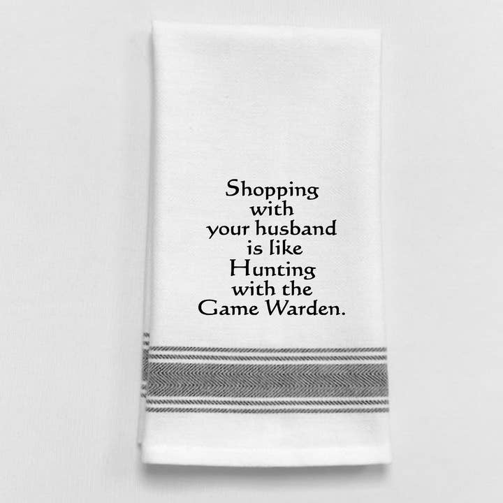 Shopping with your husband....