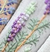 Floral Embroidered Headband