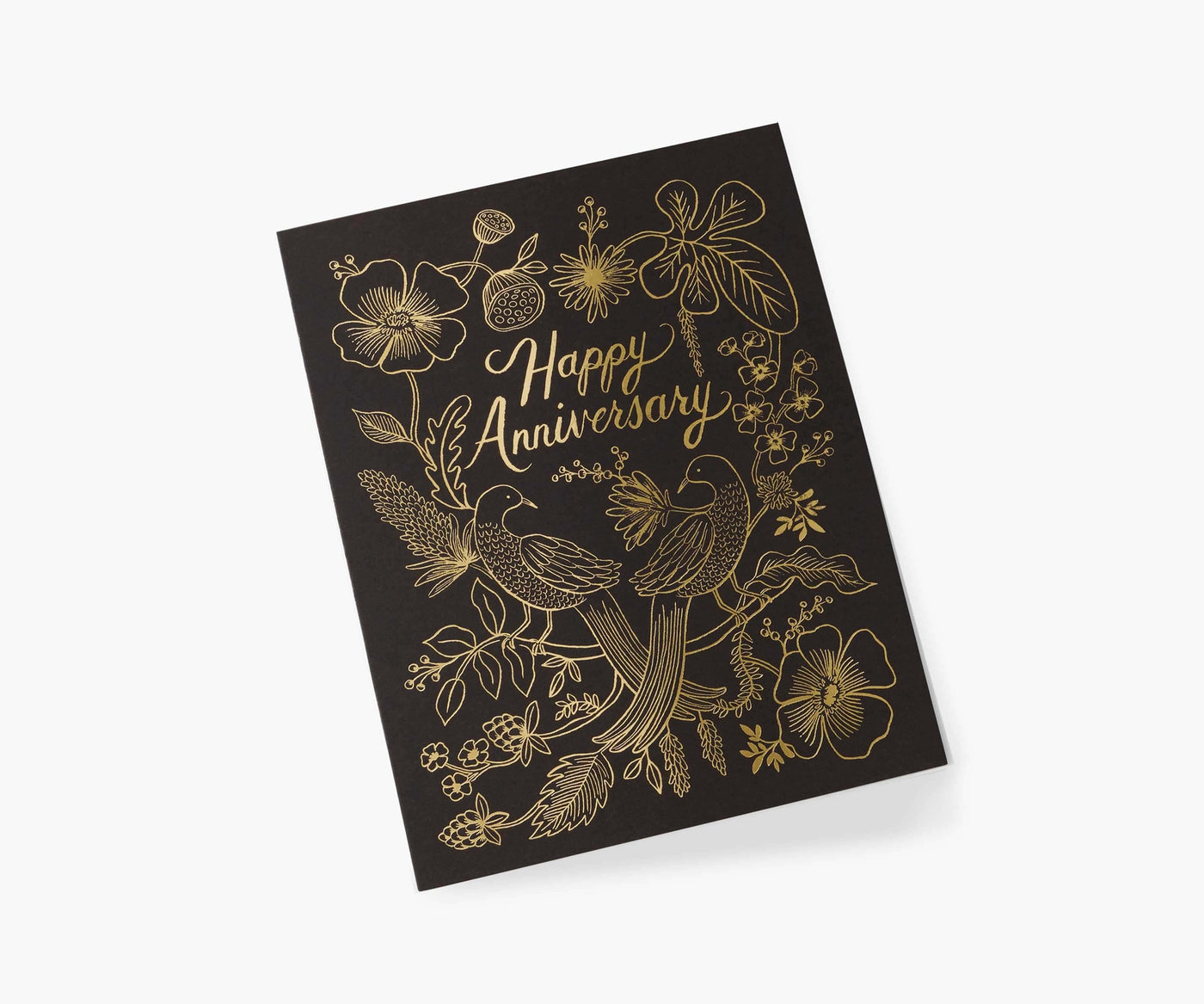 Love Birds Anniversary Greeting Card