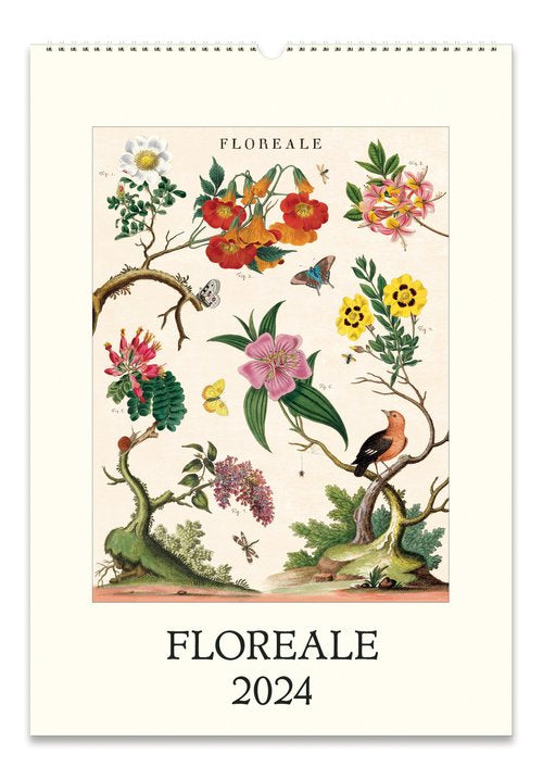 Floreale Wall Calendar 2024