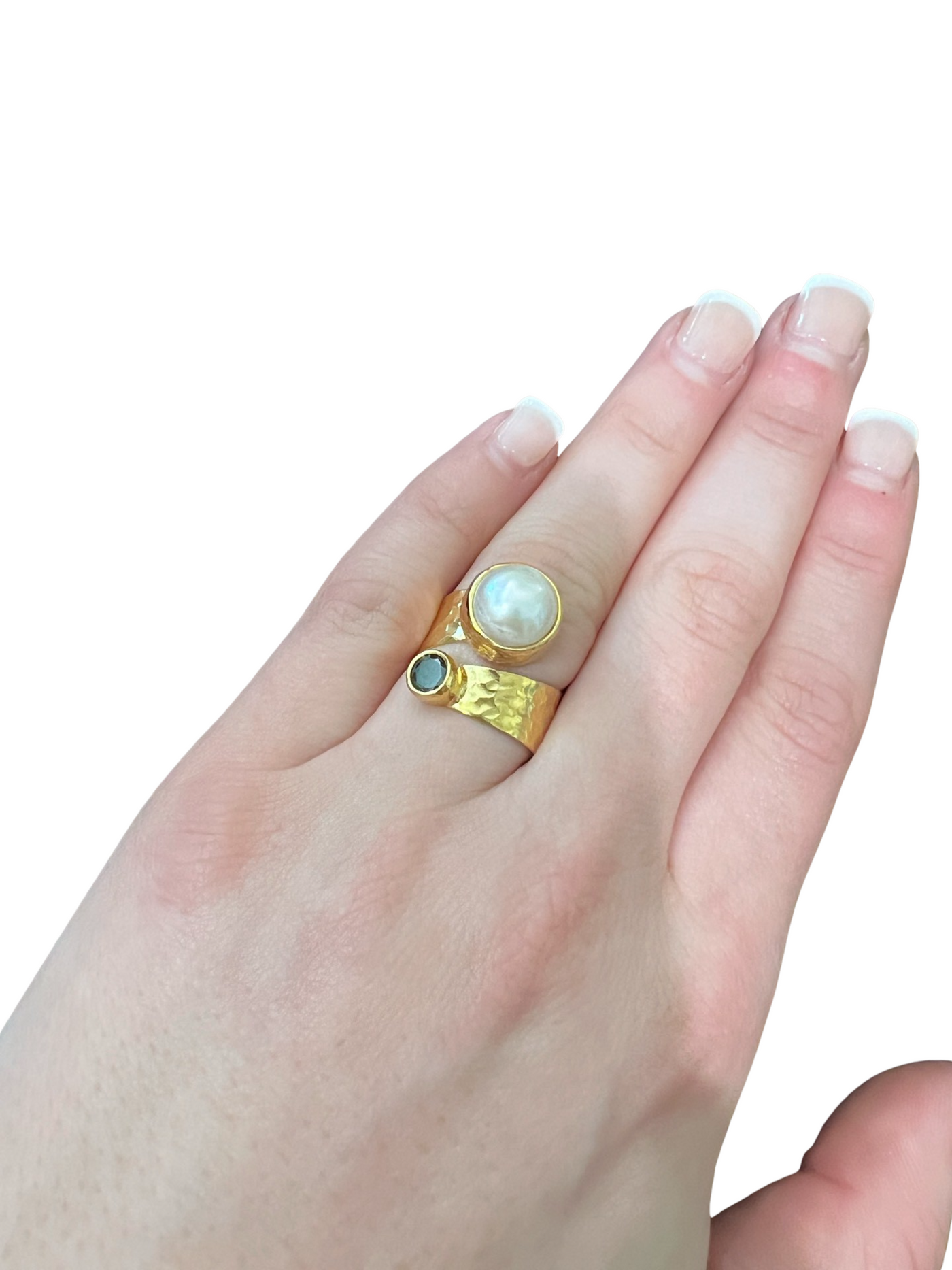 Fashion Ring with Gemstones