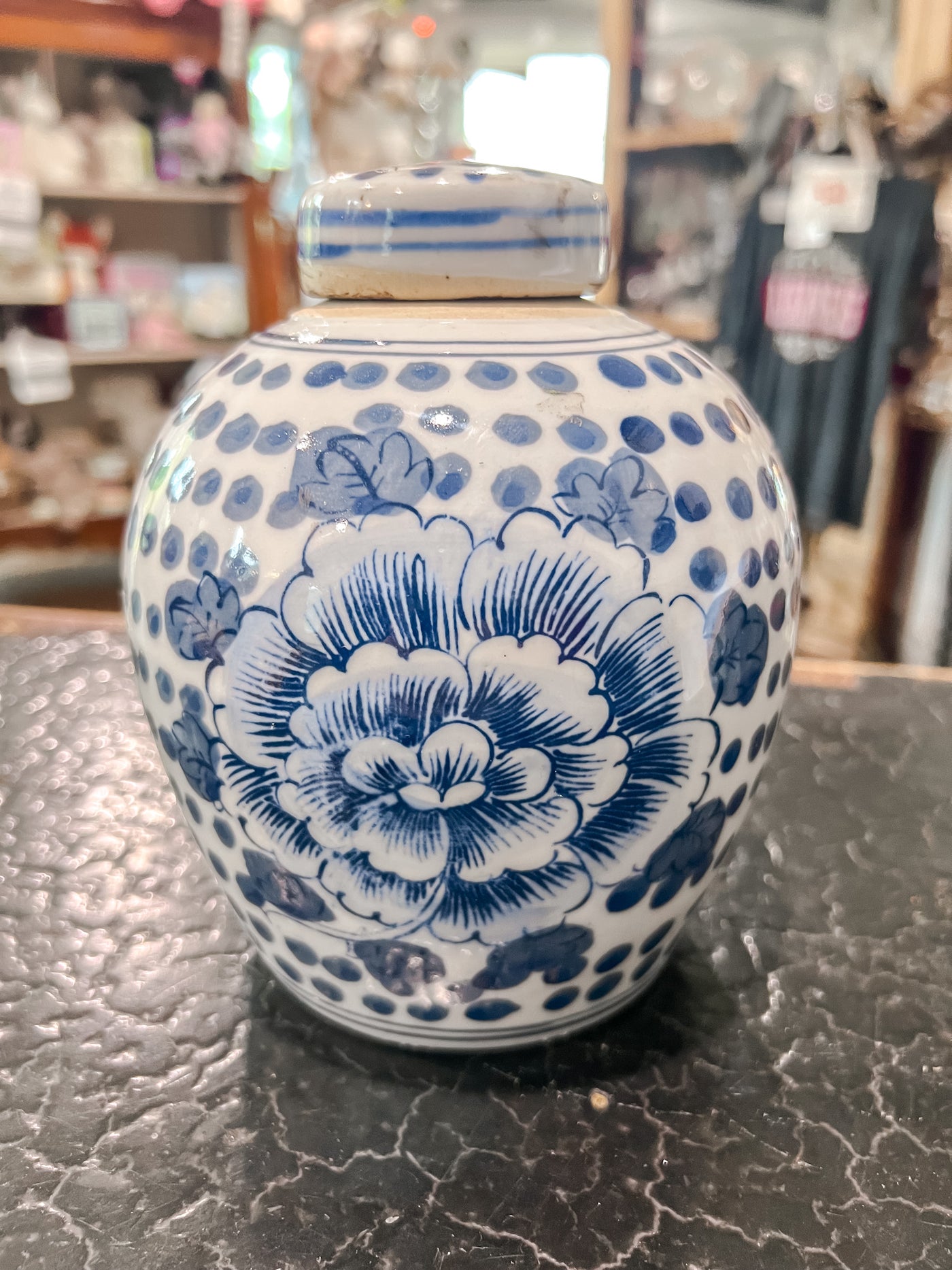 Floral Bulb Jar