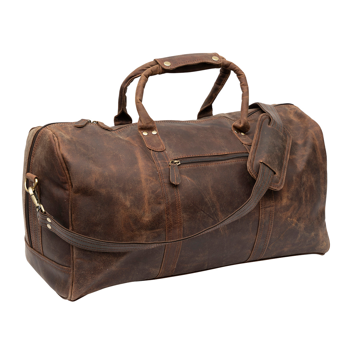 Premium Leather Duffel Bag