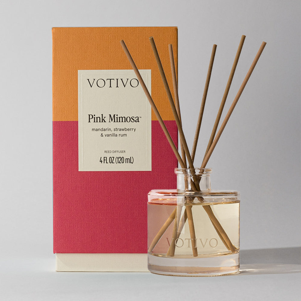 Pink Diffuse Pink Mimosa Reed Diffuser – The French Cottage