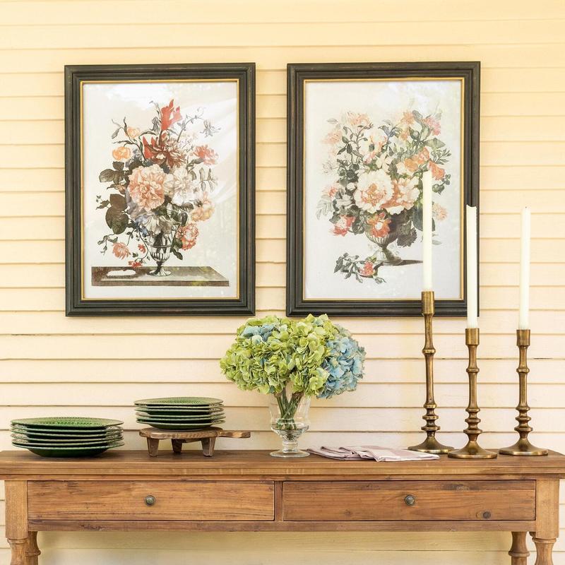 Floribunda Bouquet Framed Prints, 2 Assorted Styles