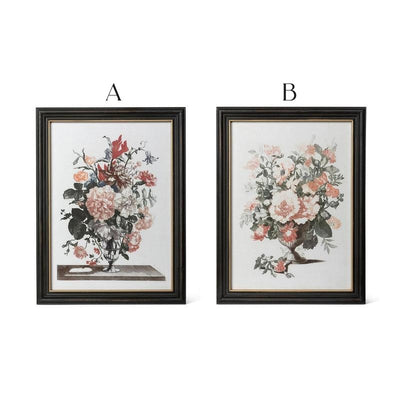 Floribunda Bouquet Framed Prints, 2 Assorted Styles