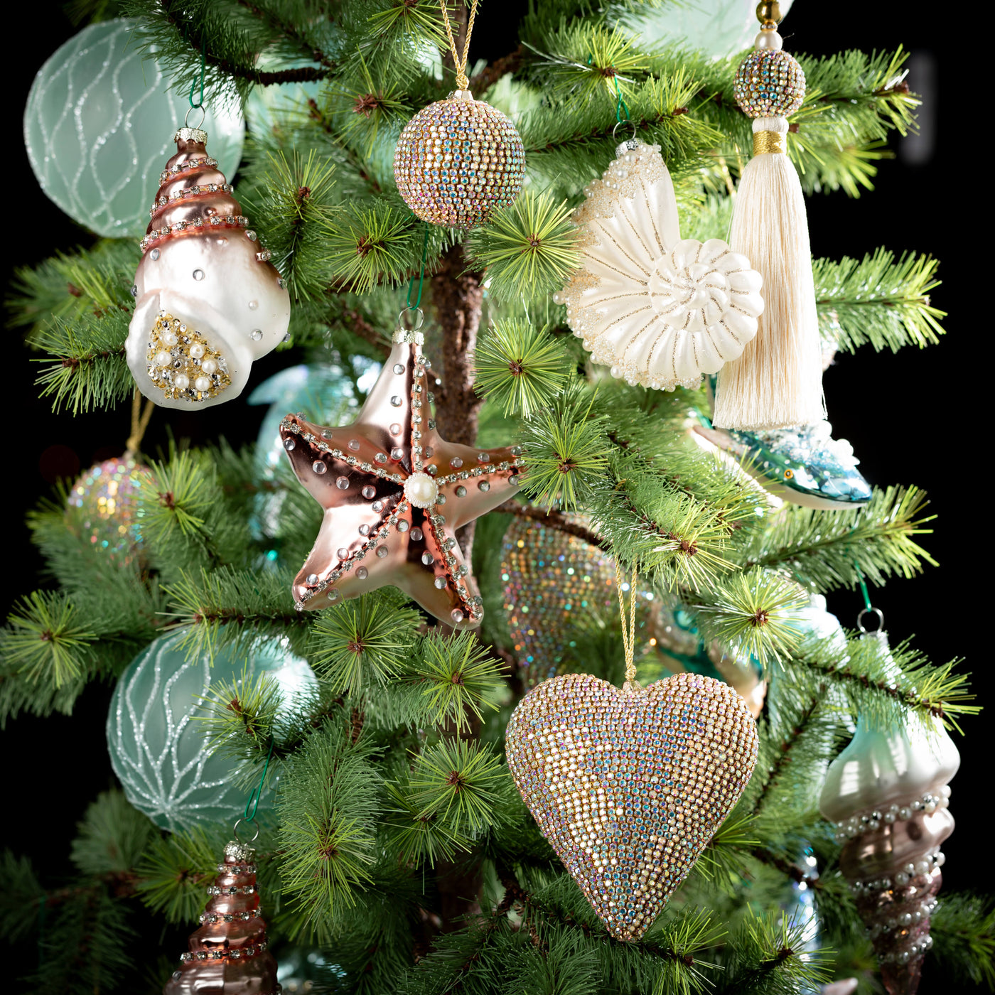 Jeweled Heart Ornament