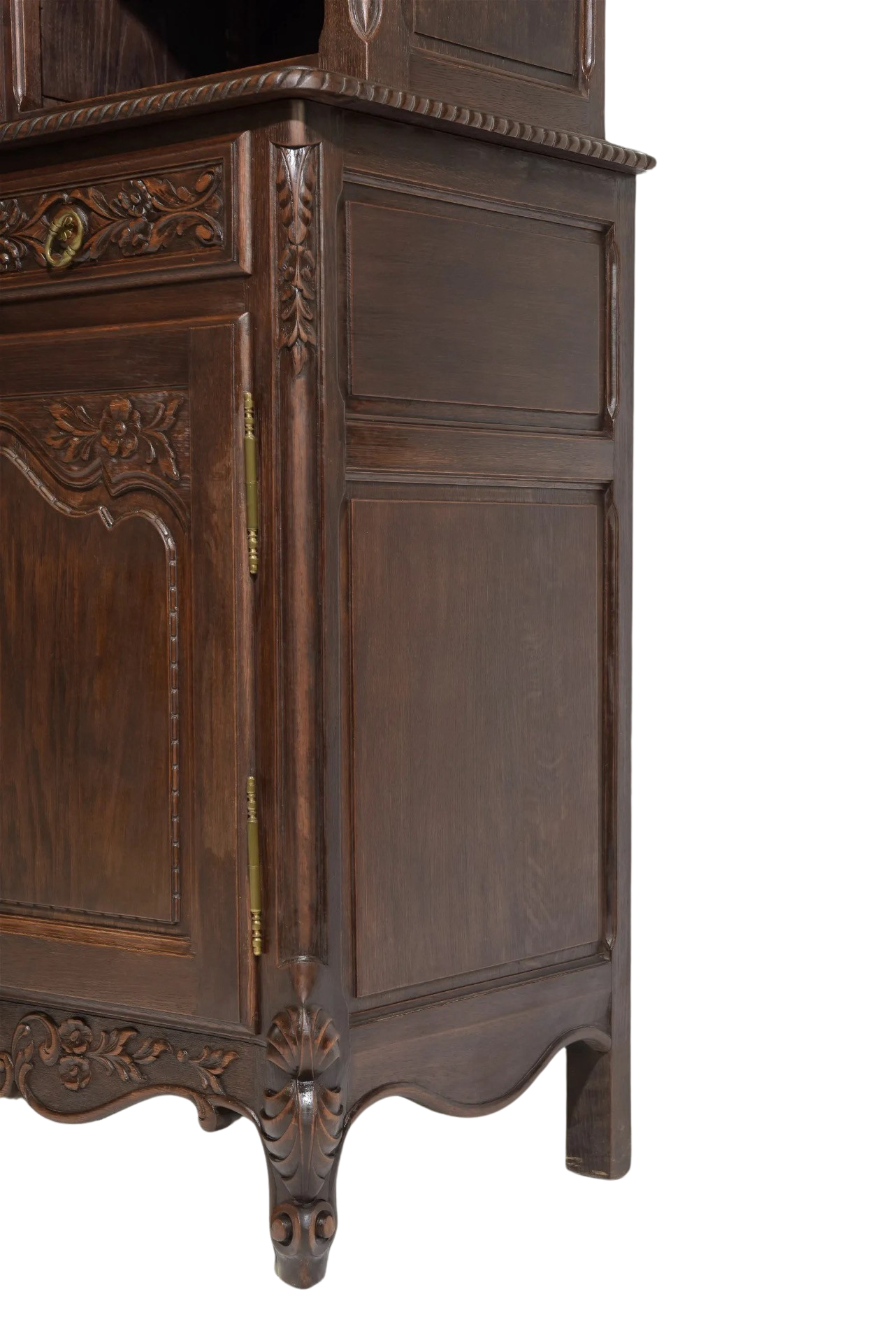 Antique Louis XV Style Oak Buffet / Sideboard