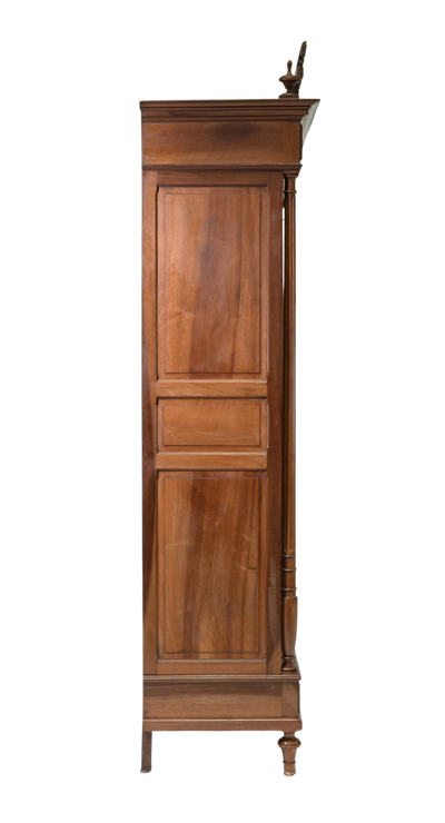 Louis XVI Style Walnut Bibliothèque / Armoire