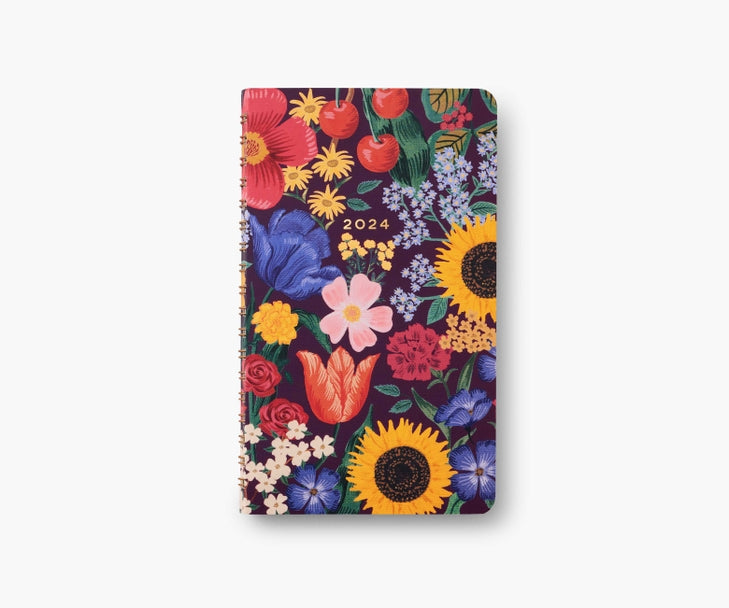 2024 12-Month Spiral Pocket Planner