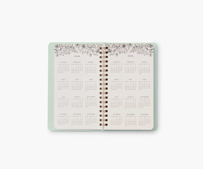 2024 12-Month Spiral Pocket Planner