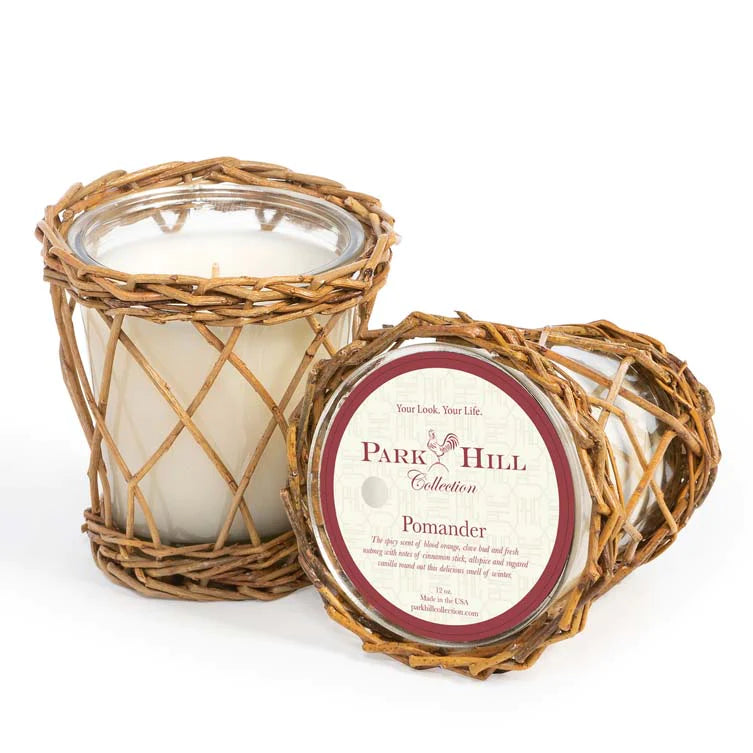 Pomander Willow Candle