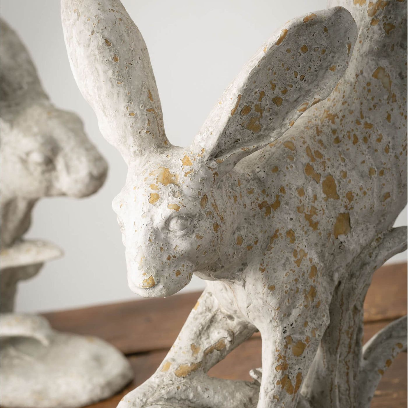 Rustic Bunny Figurine