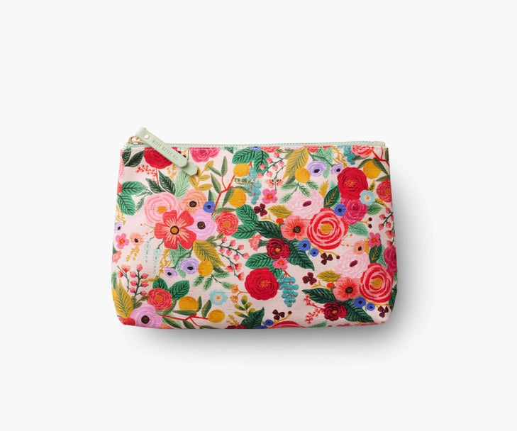 Garden Party Zippered Pouch Set