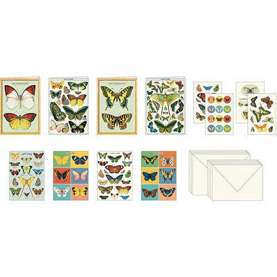 Butterflies Stationery Set