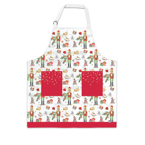 Nutcracker Suite Apron with Pockets