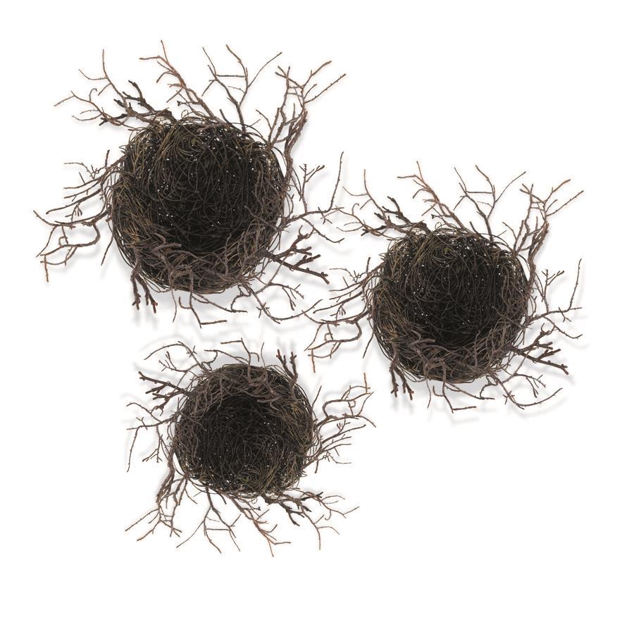 Brown Twig Nest Basket