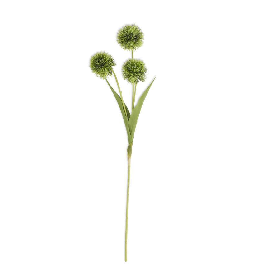 26" Green Ball Flower Stem