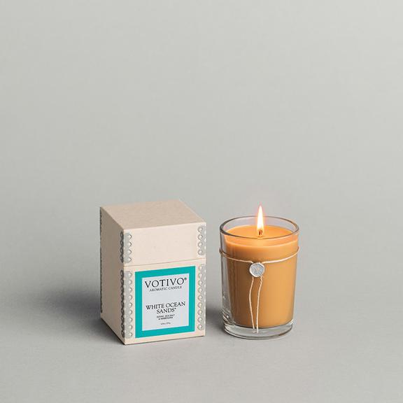 6.8 oz White Ocean Sands Candle