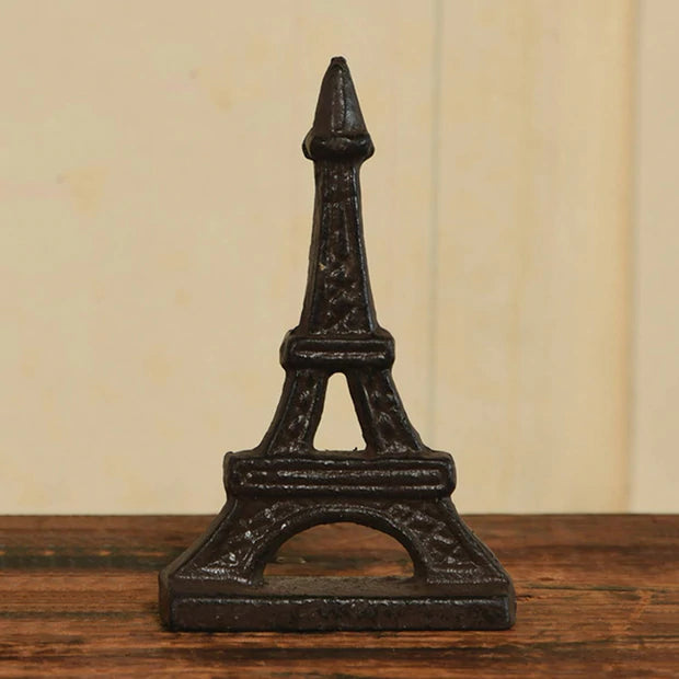 Cast Iron Eiffel Tower Place Card Holder