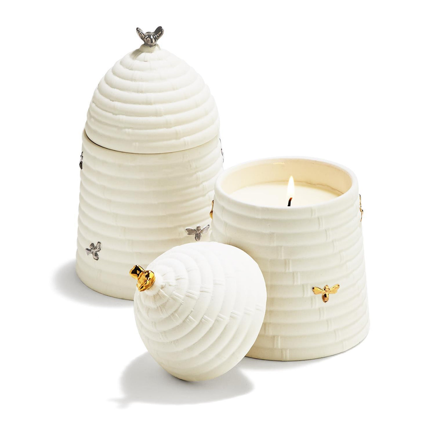 Bee Skep Scented Candle in Gift Box