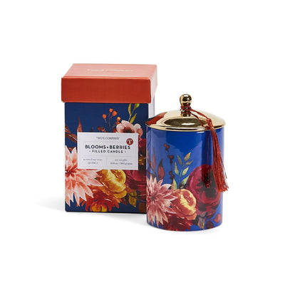 Blooms and Berries Quince Scented Lidded Candle in Gift Box