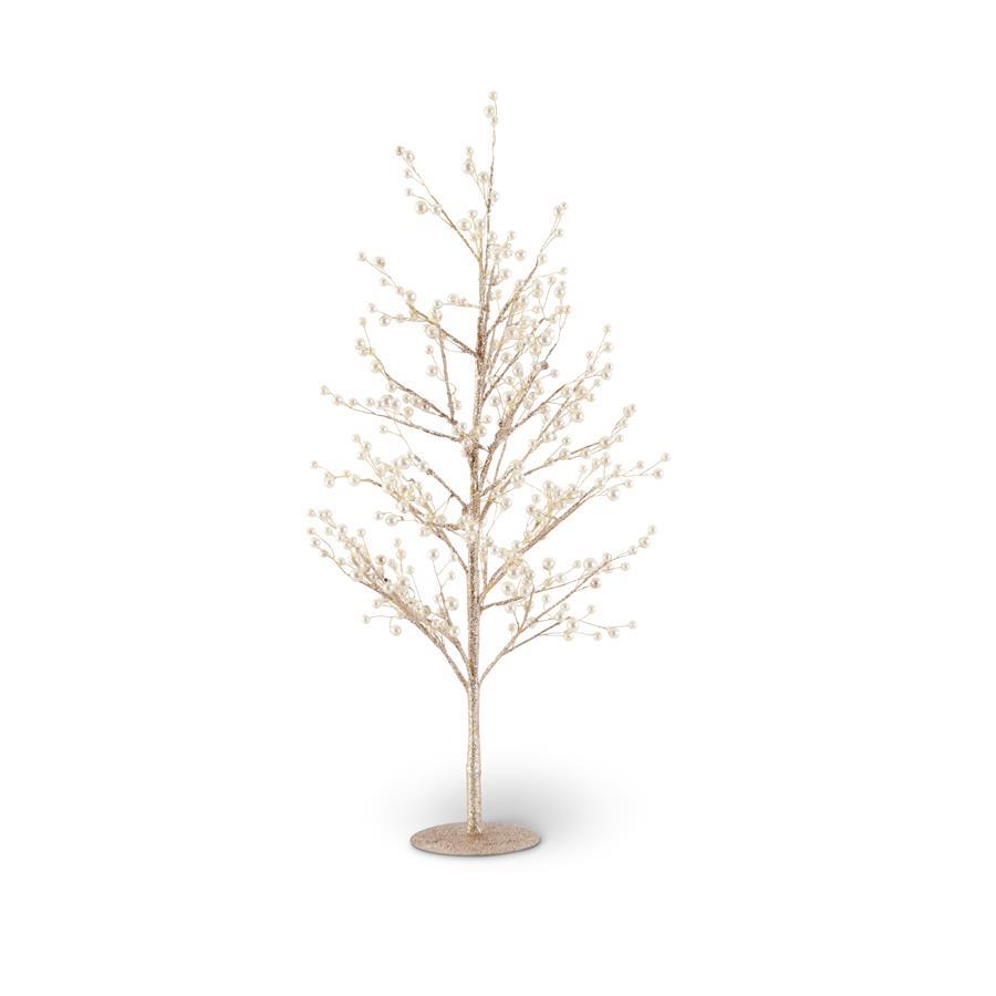 24" Twig Tree with Pearls