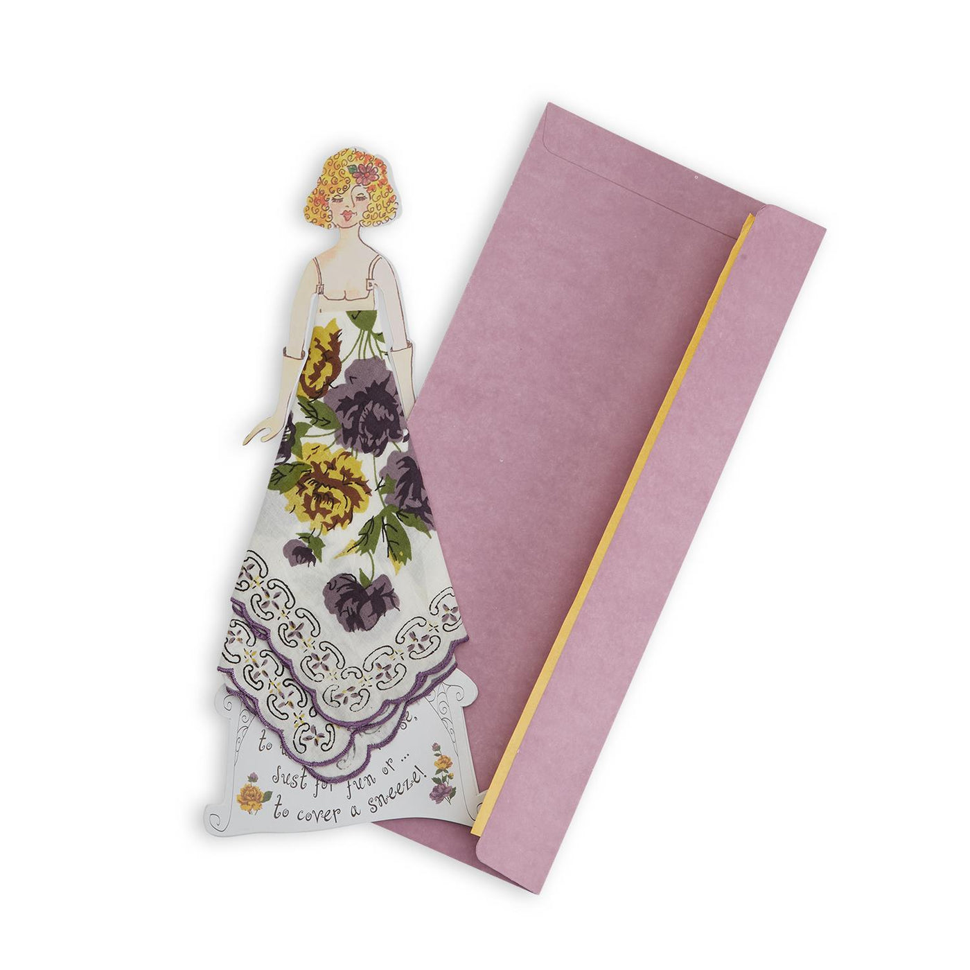 Everyday Handkerchief Greetings Greeting Card with Mailing Envelope