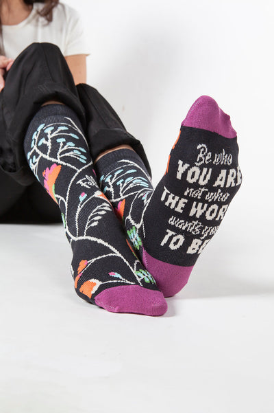 Tres Chic Inspirational Socks