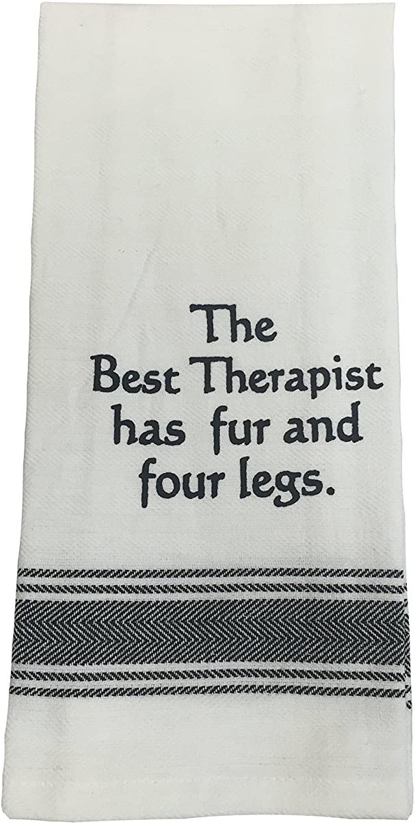 Dish Towel - "The Best Therapist"