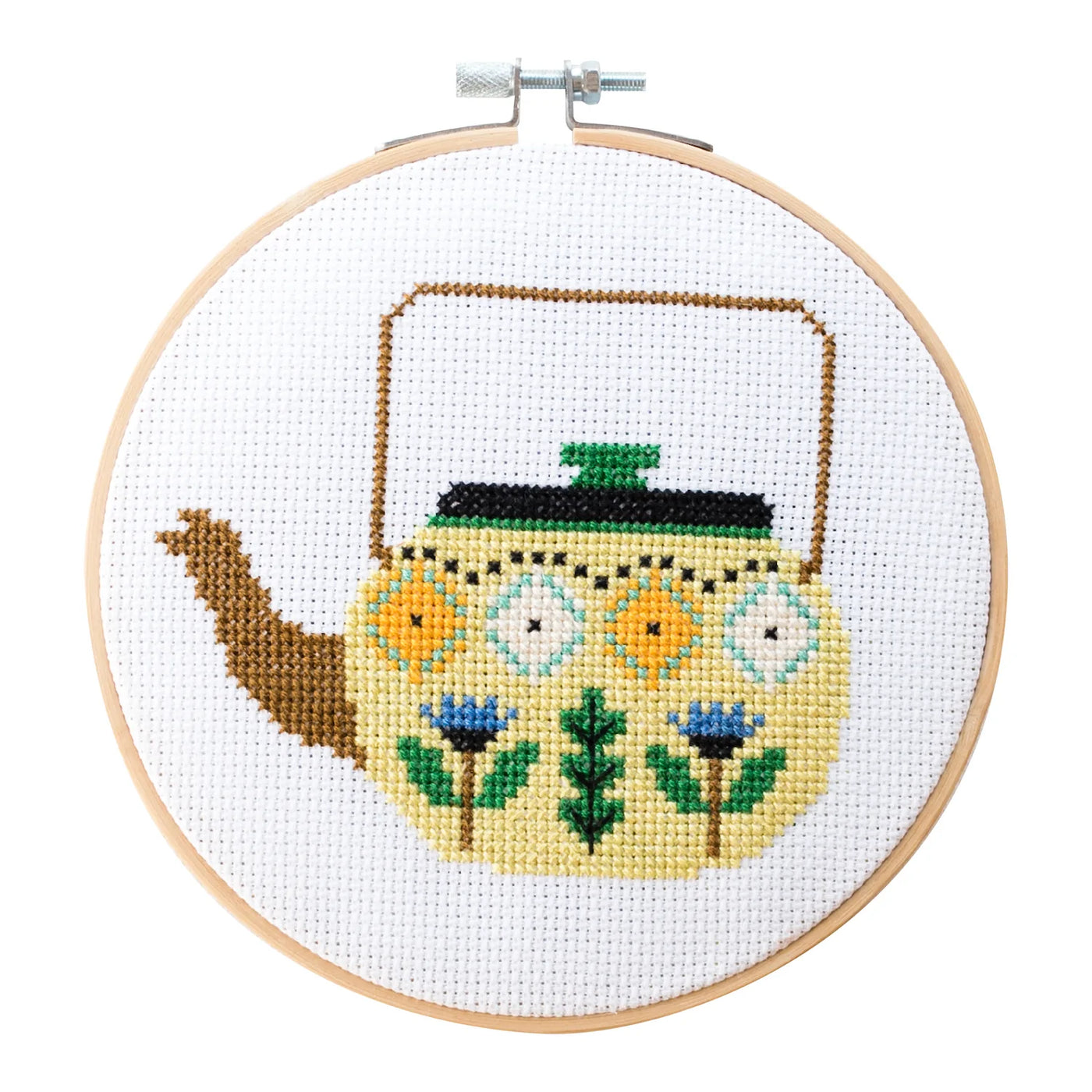 Teapot Embroidery Kit