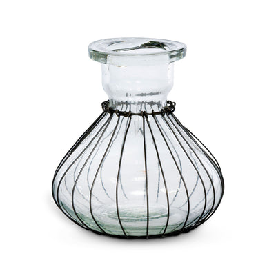 Lulu Wire Wrapped Bud Vase, Small