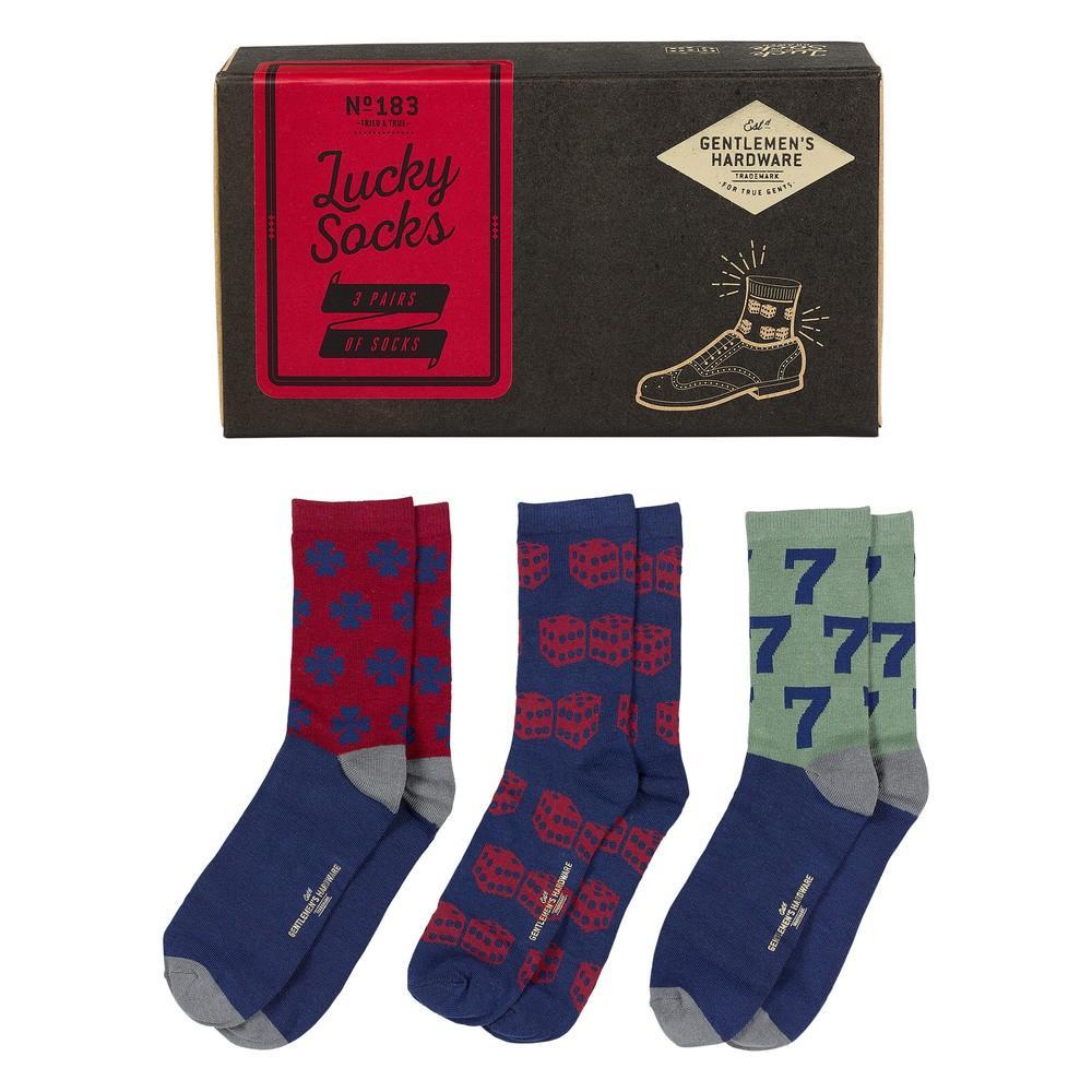 Gentlemen's Lucky Socks 3-Pack