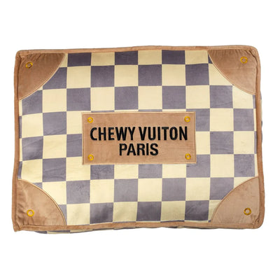 Checker Chewy Vuiton Bed