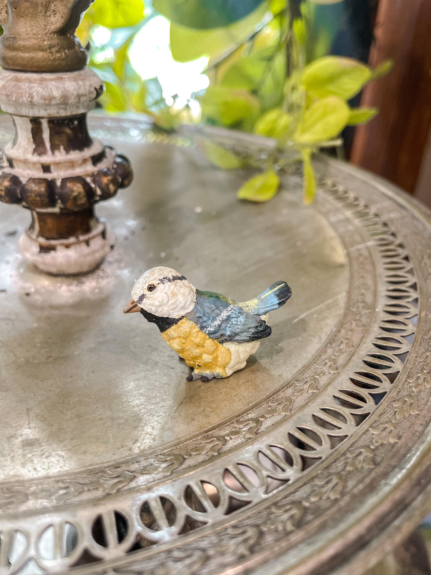Miniature Austrian Bronze Bird Figurine