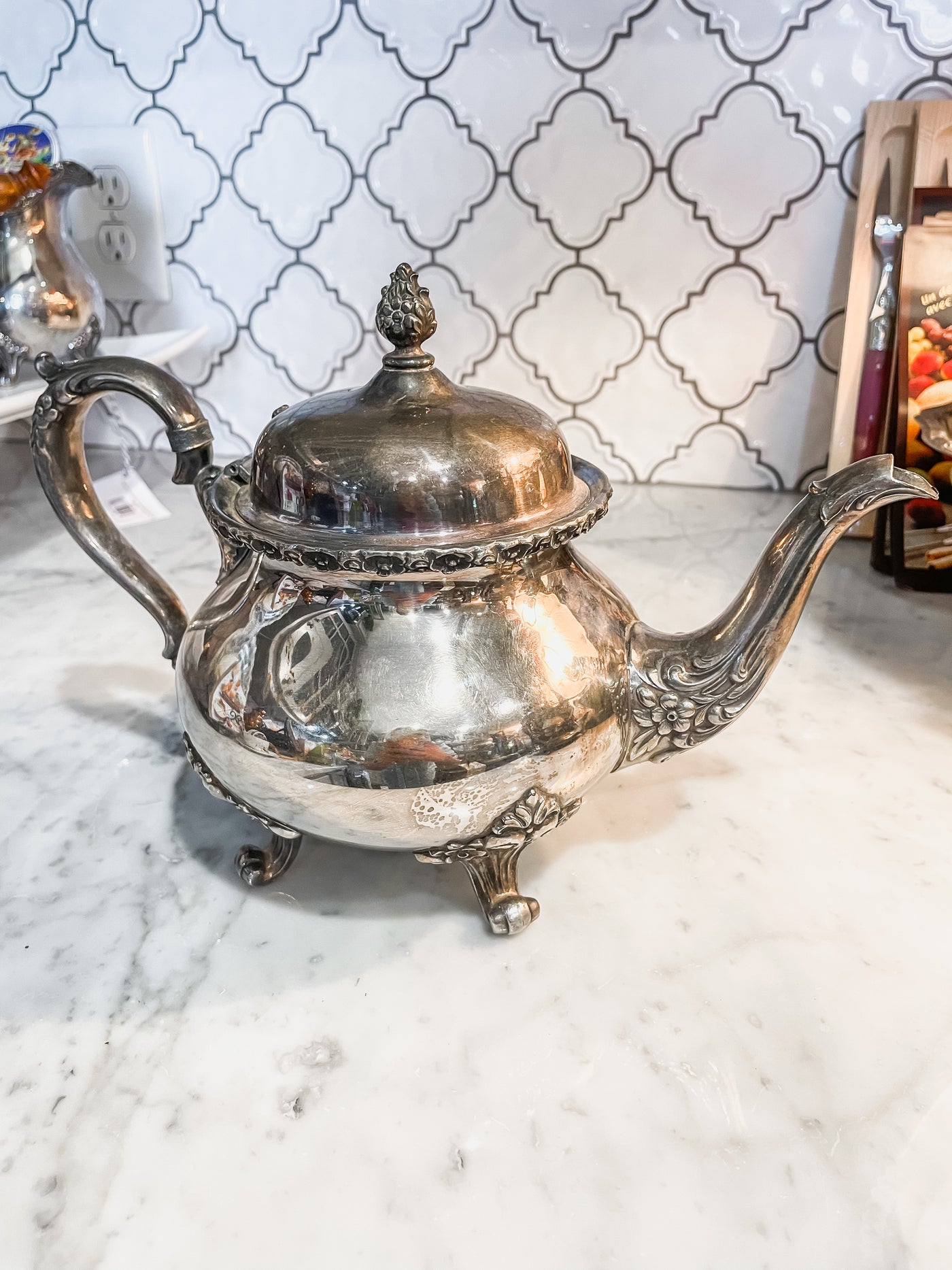 Wilcox International Silver Co. Teapot