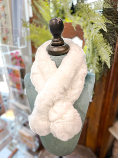 Rabbit Fur Scarf