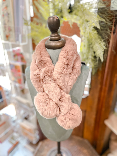 Rabbit Fur Scarf