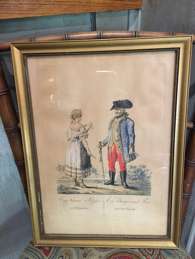 1816 Naval Officer and Girl Picture