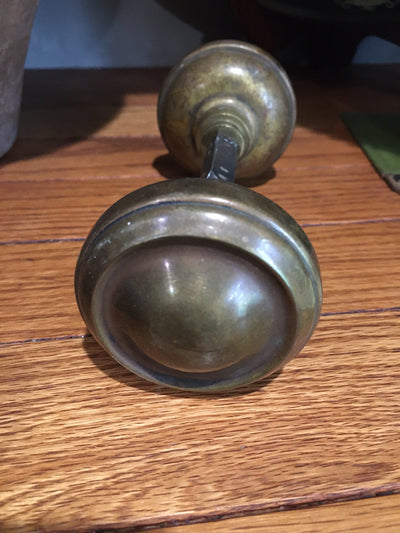 Antique Round Door Knob Set